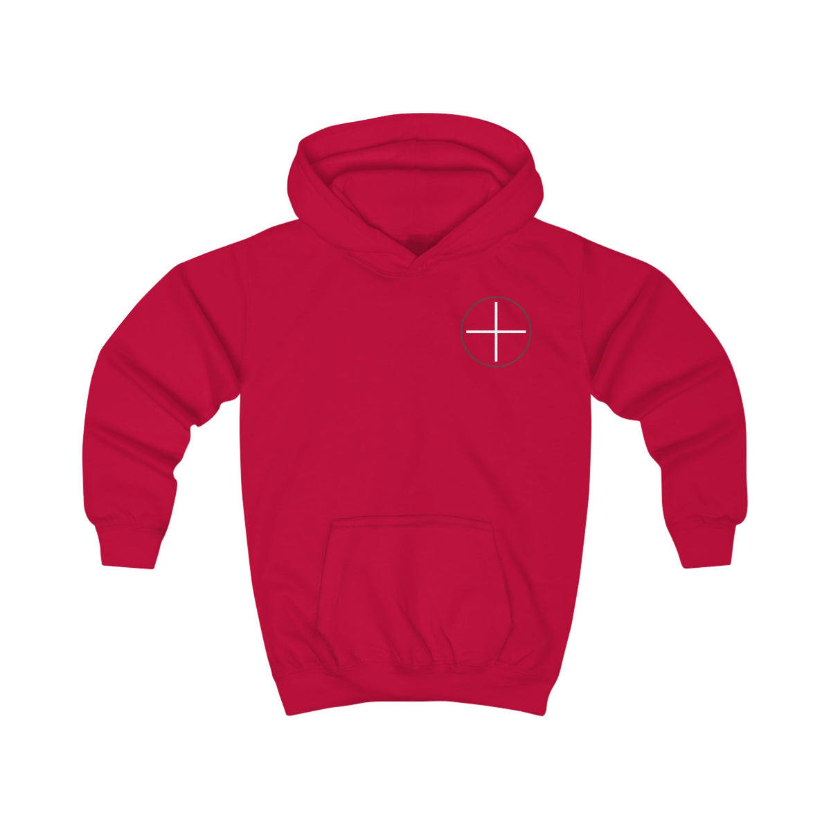 Kids Hoodie —Jesus T-Jesus Loves Me Modern Hoodie