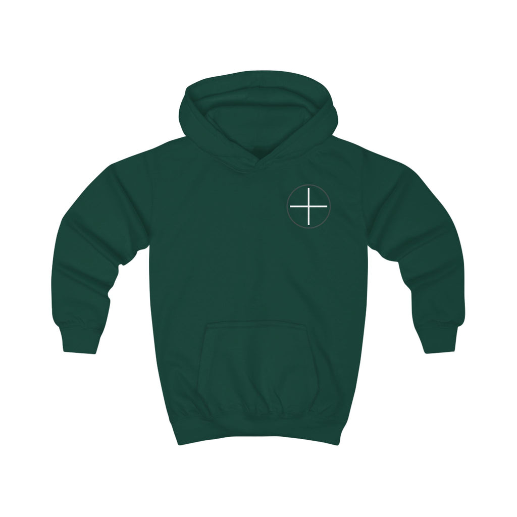Kids Hoodie —Jesus T-Jesus Loves Me Modern Hoodie