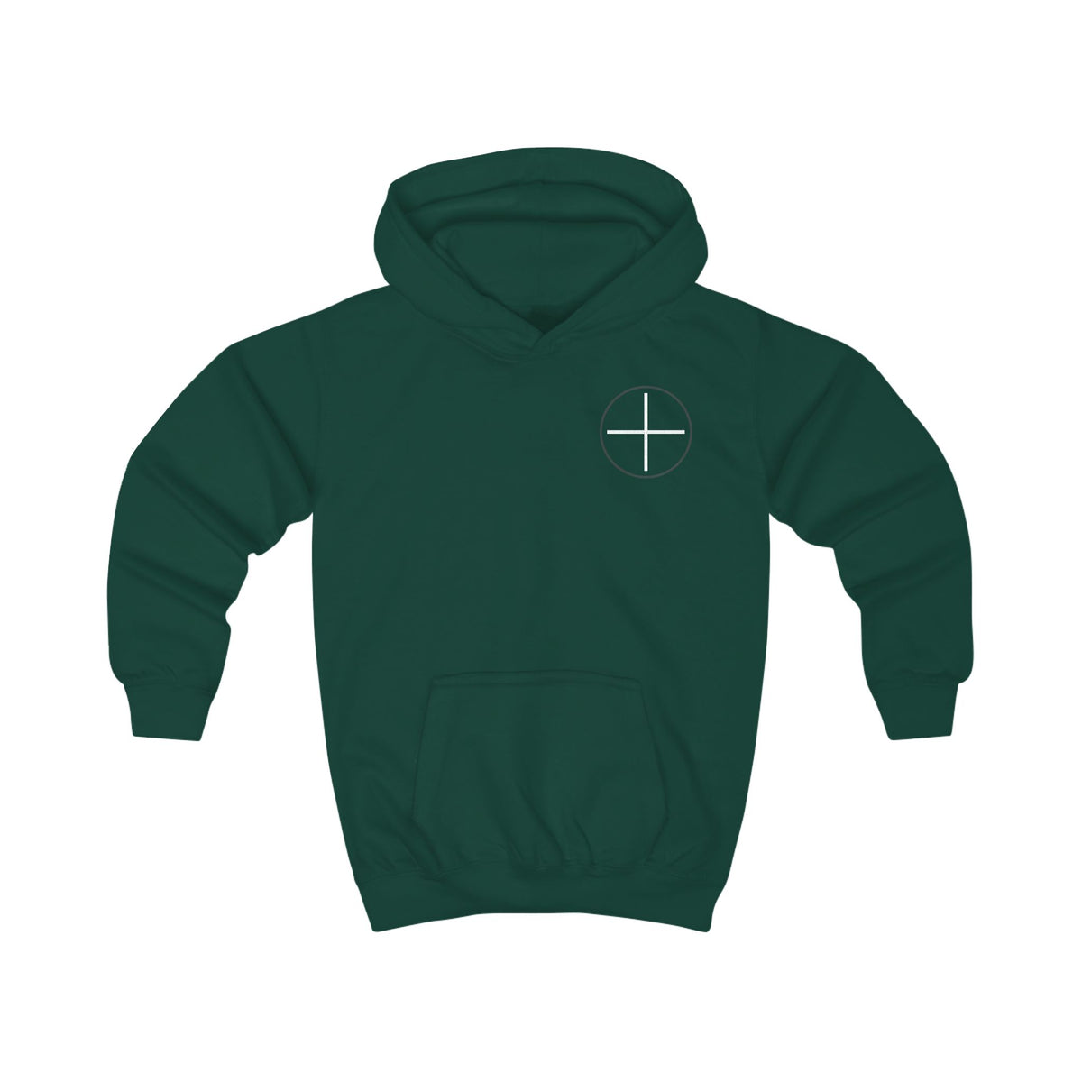 Kids Hoodie —Jesus T-Jesus Loves Me Modern Hoodie