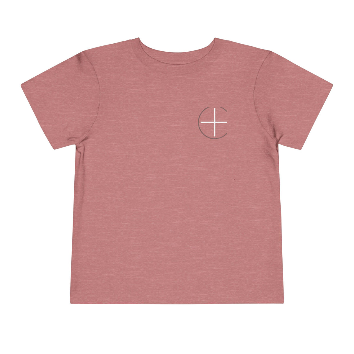 Toddler Tee — Minimal 'Jesus Loves Me' Christian Kids Shirt