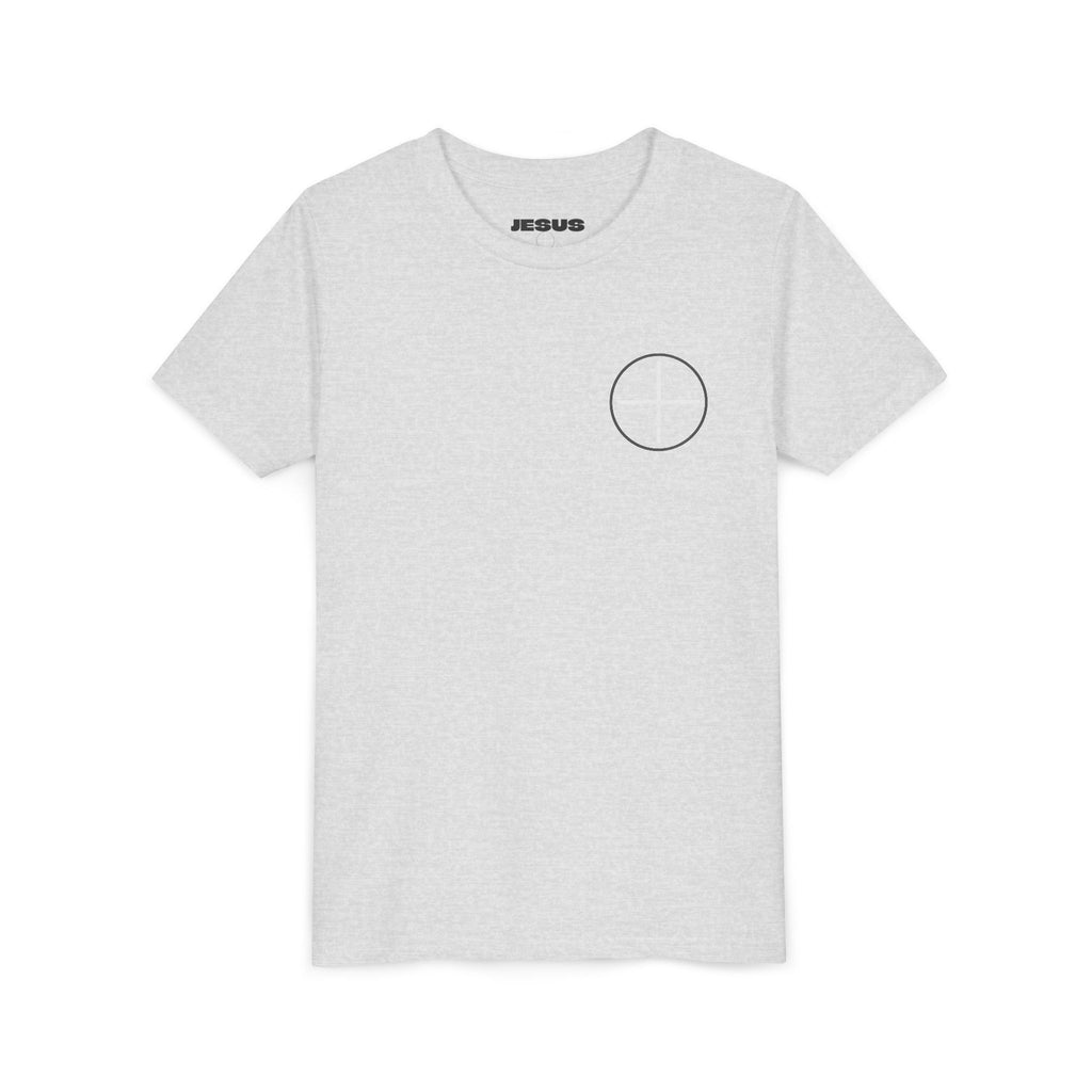 Youth Tee - "Jesus Loves Me" Faith Kids Short Sleeve Shirt