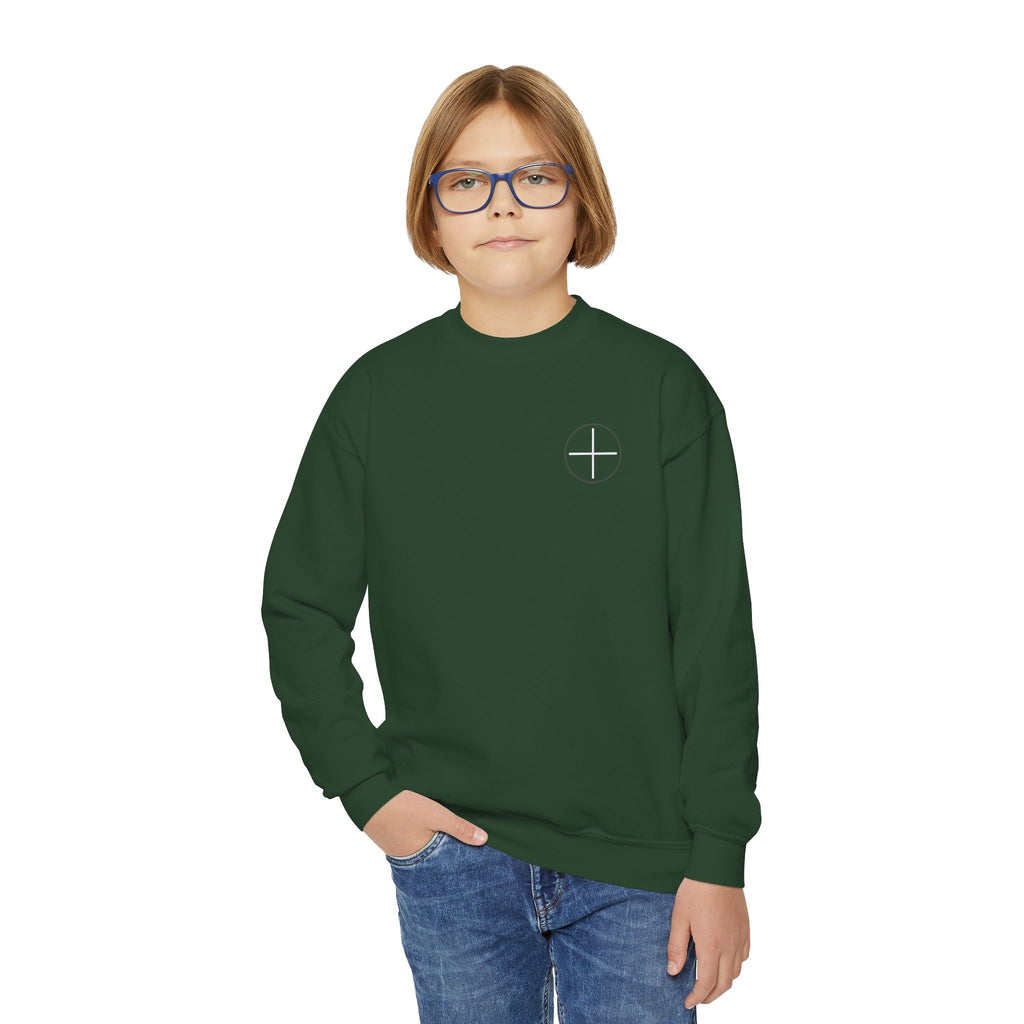 youth crewneck sweatshirt women of scripture