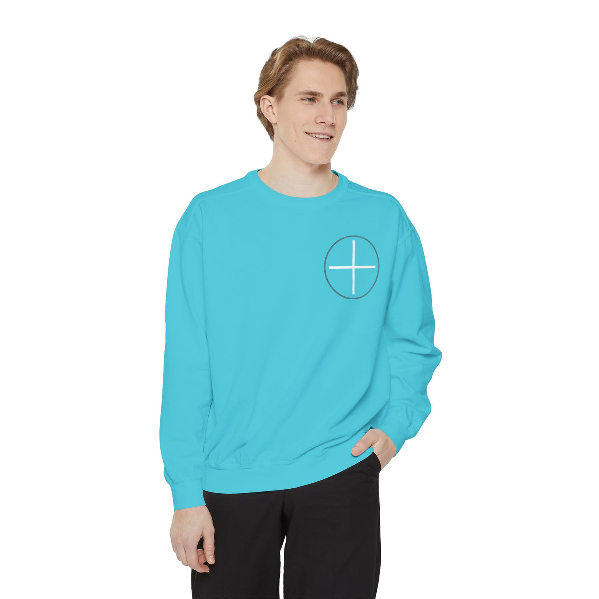 Minimal Moon Sweatshirt — Jesus T