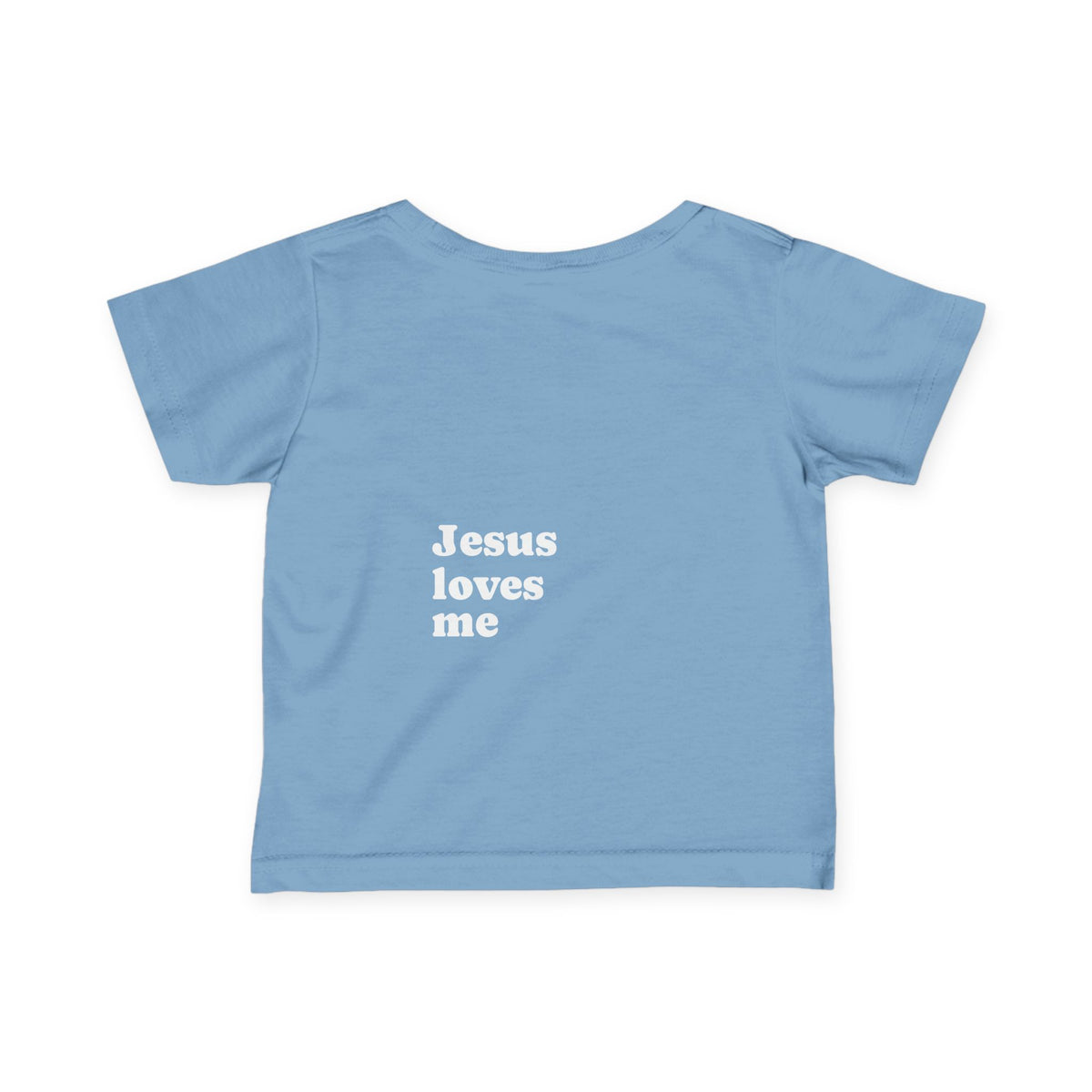 Infant Tee - "Jesus Loves Me" Soft Christian Baby Shirt