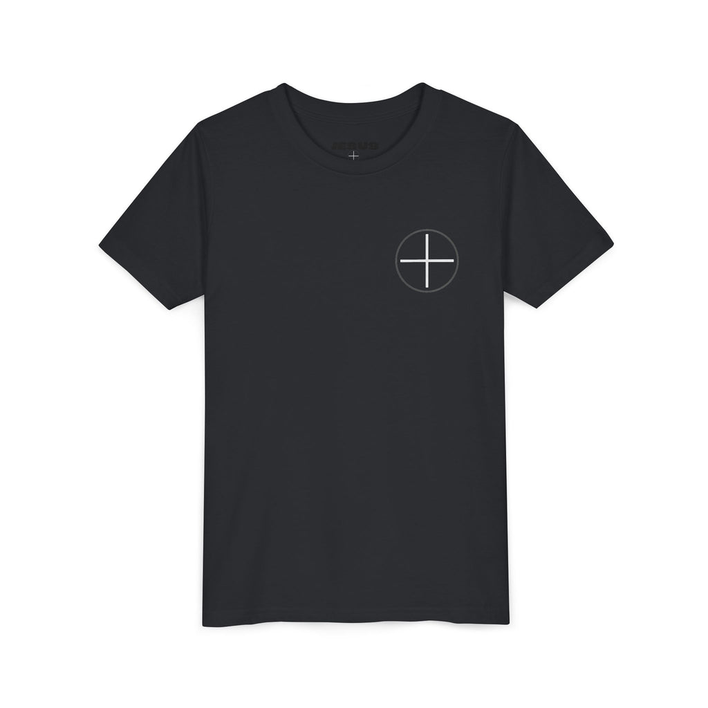 Youth Tee - "Jesus Loves Me" Faith Kids Short Sleeve Shirt