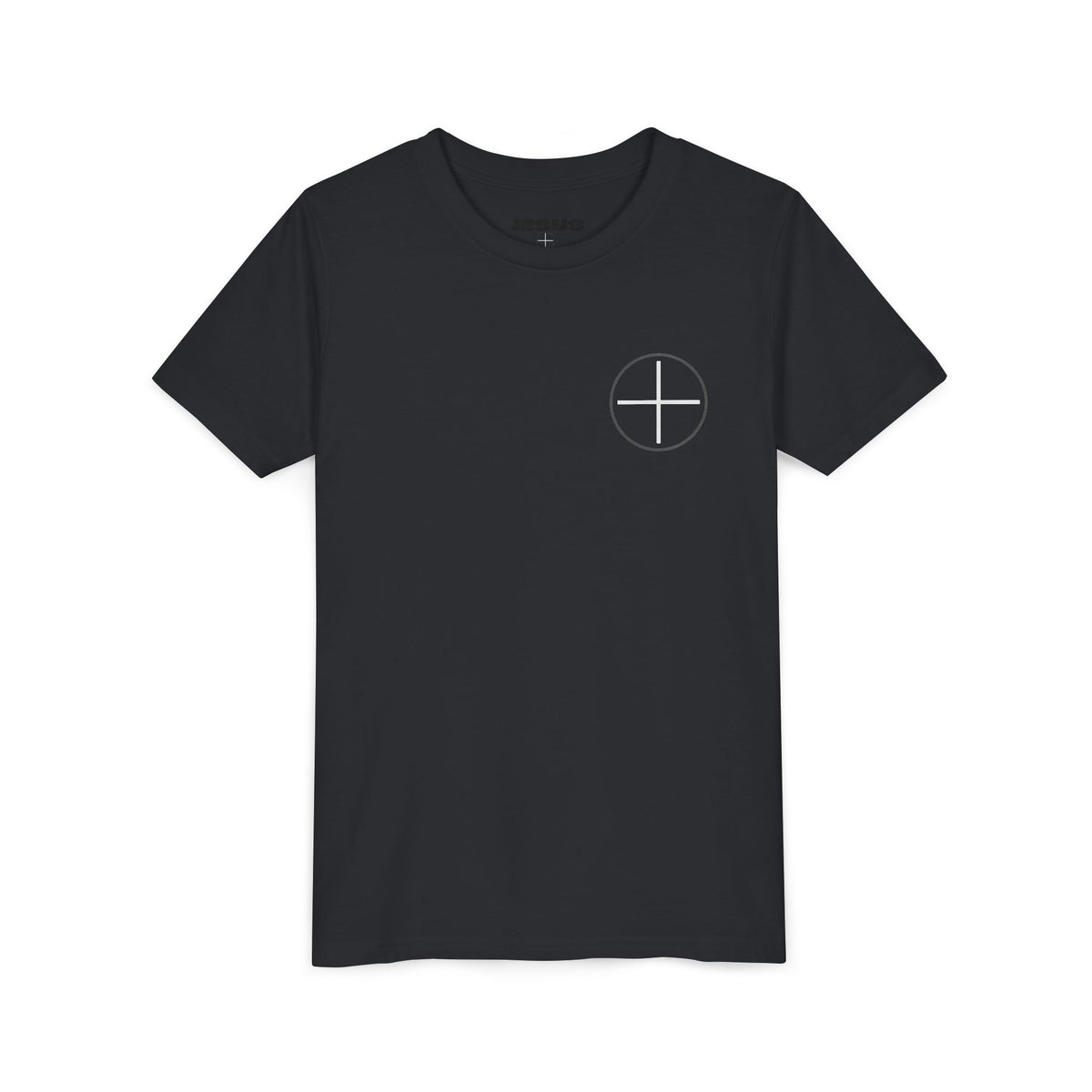 Youth Tee - "Jesus Loves Me" Faith Kids Short Sleeve Shirt