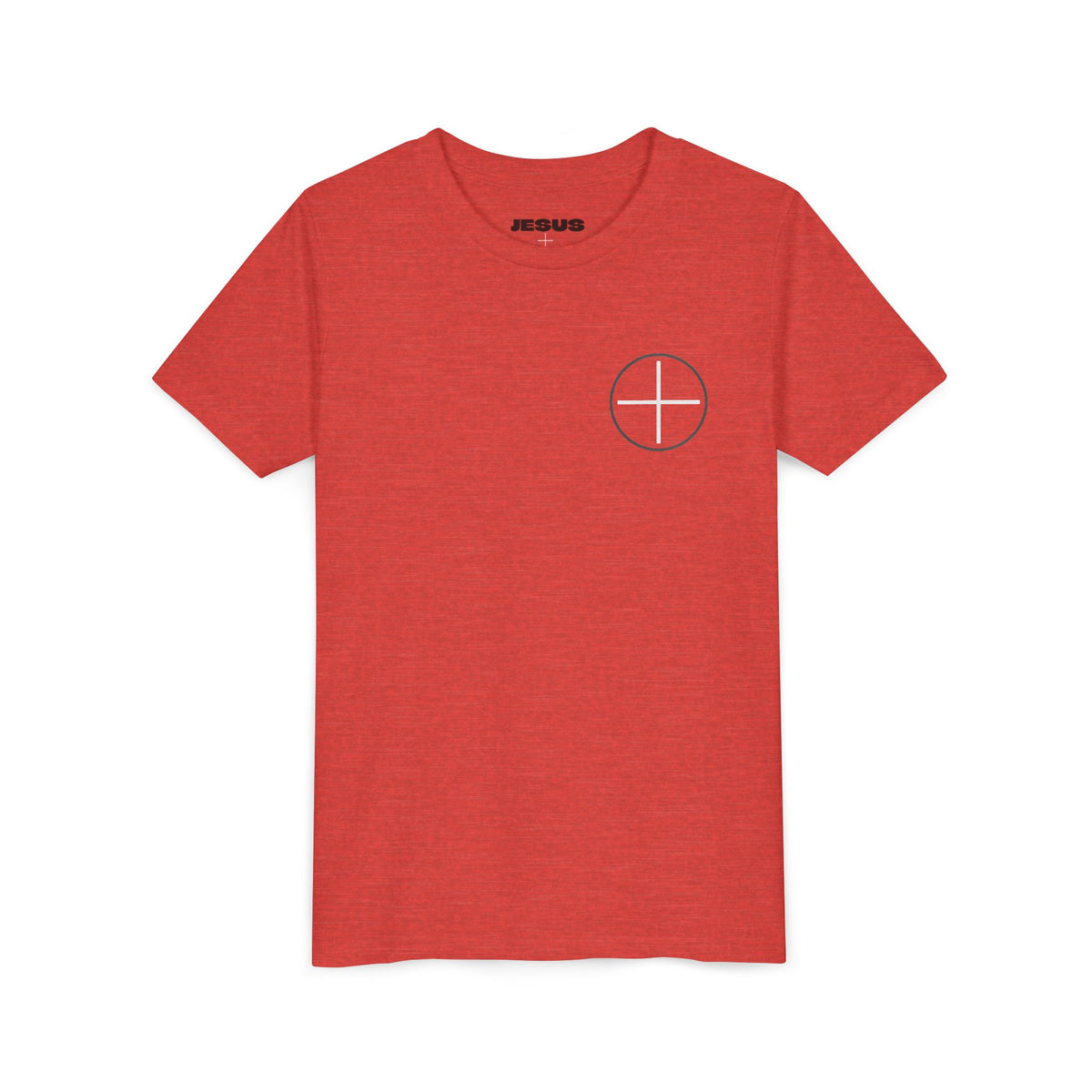 Youth Tee - "Jesus Loves Me" Faith Kids Short Sleeve Shirt
