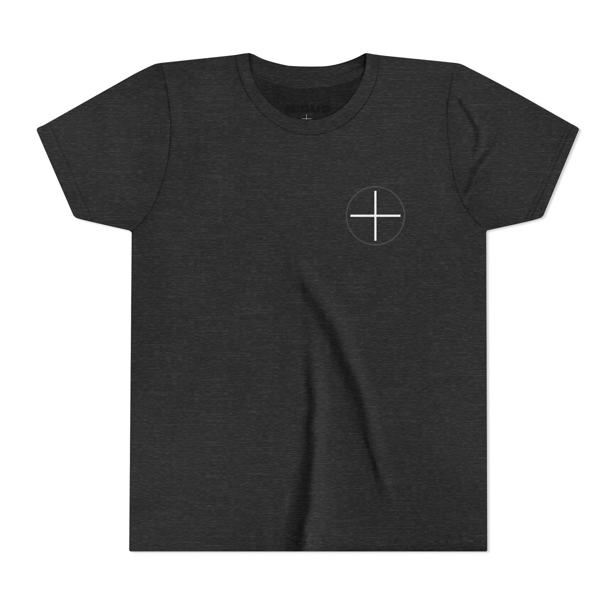 Youth Tee - "Jesus Loves Me" Faith Kids Short Sleeve Shirt