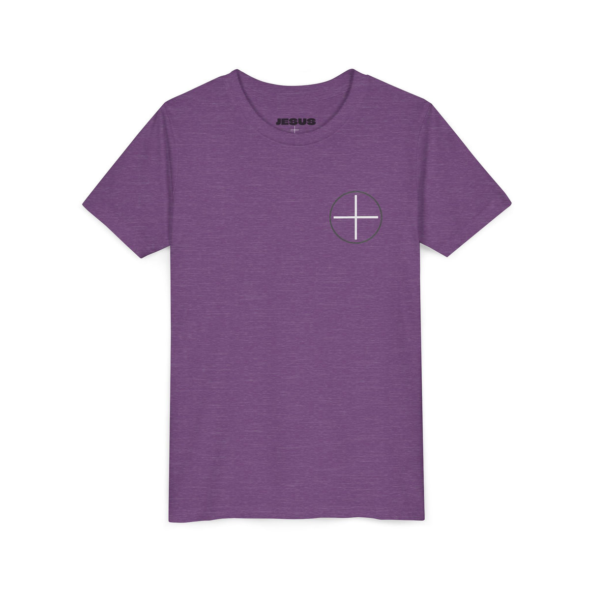 Youth Tee - "Jesus Loves Me" Faith Kids Short Sleeve Shirt